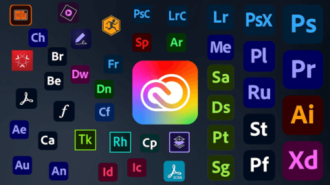 Adobe Creative Full-Apps 100Gb 1 Tháng